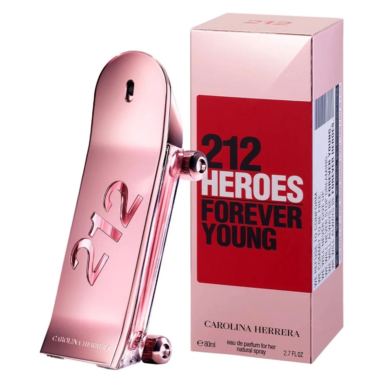 Carolina herrera 212 héroes forever EDP 80ml